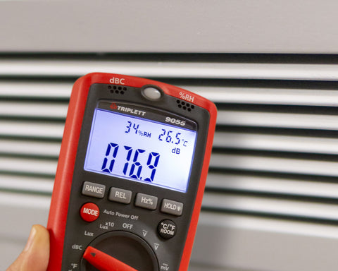 Triplett 3 ¾ Digit 4000 Count 6-in-1 Digital Multimeter CAT IV 600V 9055