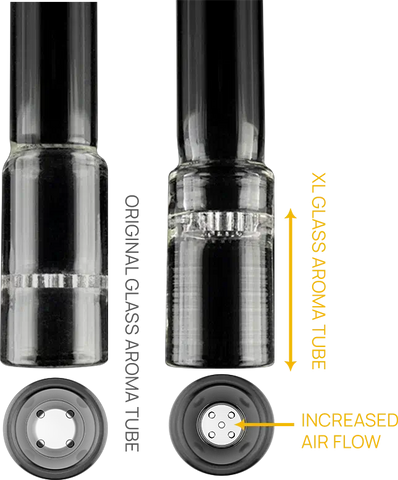 Arizer's new XL Glass Aroma Tube for the Arizer Solo 3